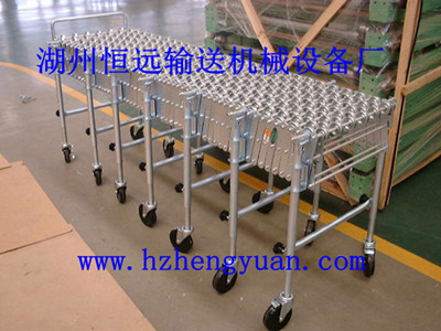 伸縮式輸送機(jī)，福來輪伸縮式輸送機(jī)，無動(dòng)力福來輪伸縮機(jī)