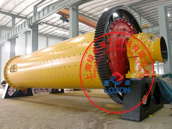 高效節能型球磨機上海綠卓重工機械
