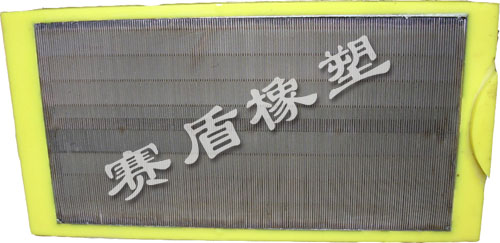 專業生產聚氨酯不銹鋼條縫篩板