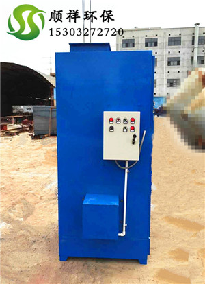 獐子島鎮藥廠用的PL-800小單機除塵器