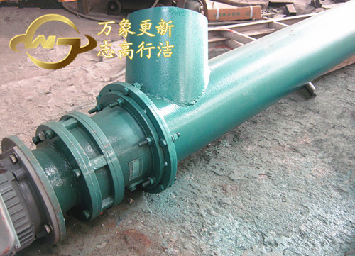 耐高溫水冷式螺旋輸送機的構造原理