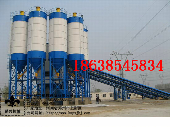 內(nèi)蒙HZS180大型混凝土攪拌站，質(zhì)量有保障。