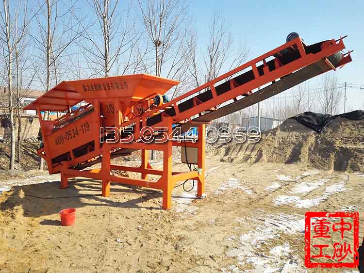 2018新型篩沙機_沙場篩沙機_大型篩沙機【中砂重工】質量可靠品質保障