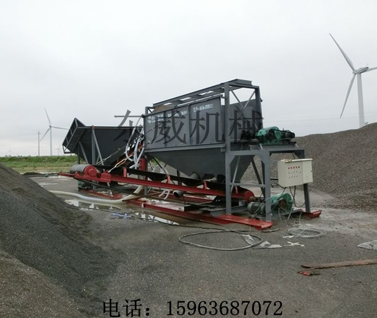 滾筒洗石機是攪拌站常用的設備其中東威牌已經(jīng)暢銷多年