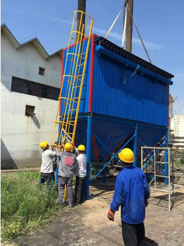 水泥廠反吹風袋式除塵器