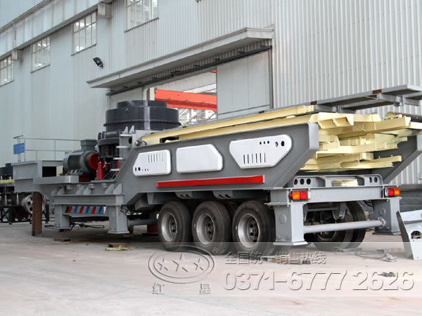反擊式破碎機遇見車載移動破碎站再創佳績WYL77