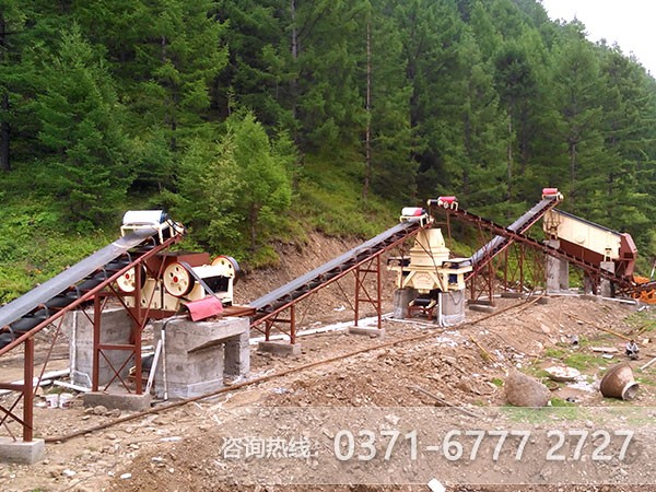 各司其職 整套破石機生產(chǎn)線設備守望相助 共創(chuàng)高效生產(chǎn)