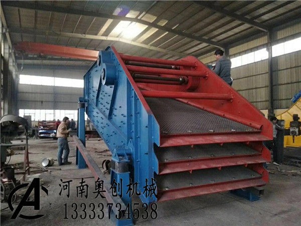 白云石圓振篩 圓振篩廠家定做 性能優勢