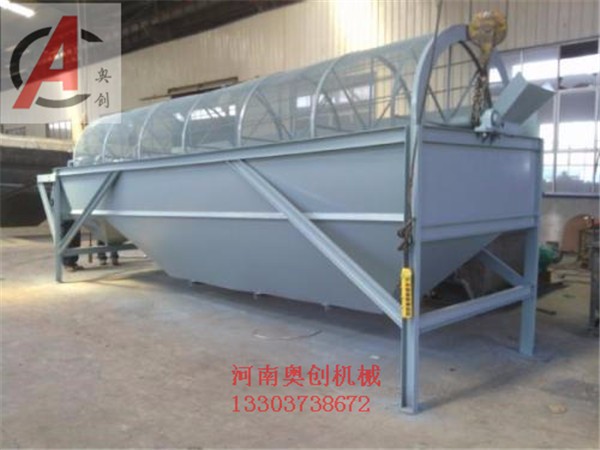 新型無軸沙土篩分設(shè)備 移動式滾筒篩沙機價格 黏土濕篩滾筒篩廠家定制