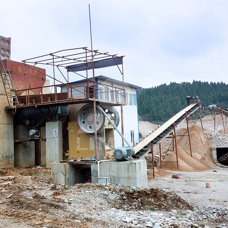 建筑垃圾碎石料重錘破碎破石機 鈦砂制砂機械工藝流程, 鑄造砂生產線工作原理