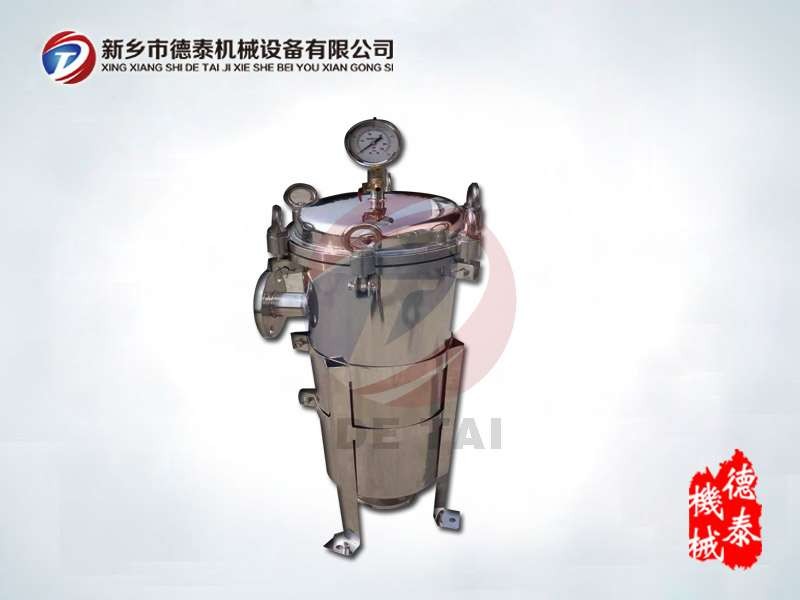 供應德泰DT-1P1S高精度、大流量快速便捷操作式袋式過濾機