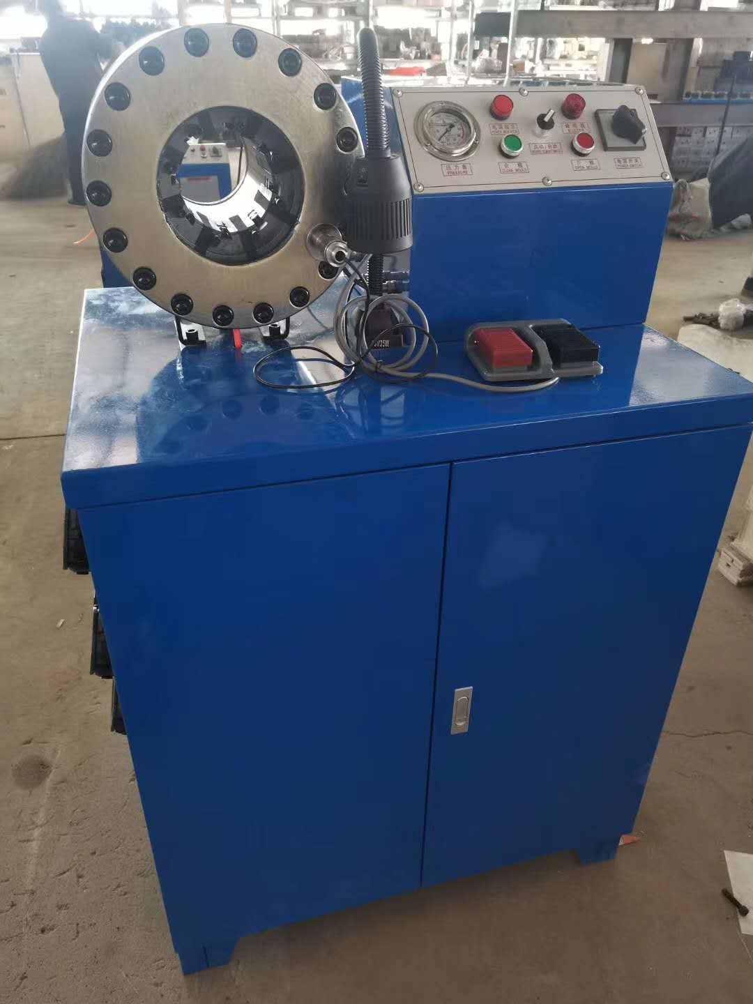 現貨供應高壓膠管扣壓機、鎖管機