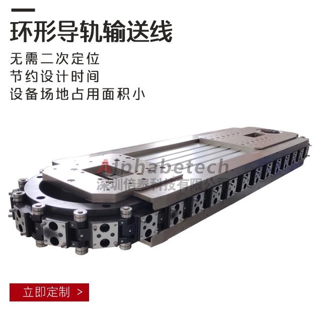 高速精密環形導軌輸送線  