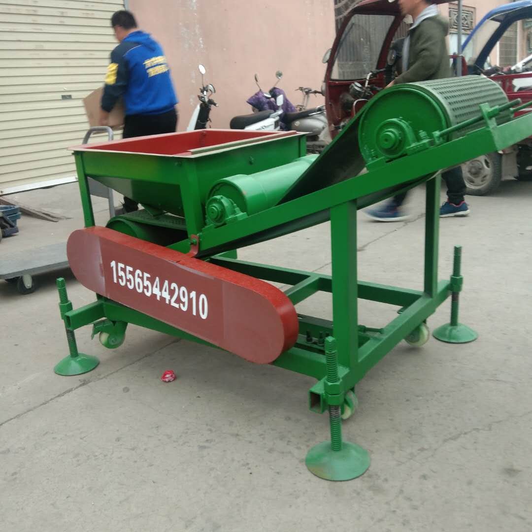 現貨稻谷揚場機 谷物揚雜拋糧機 小型糧食無風揚場機
