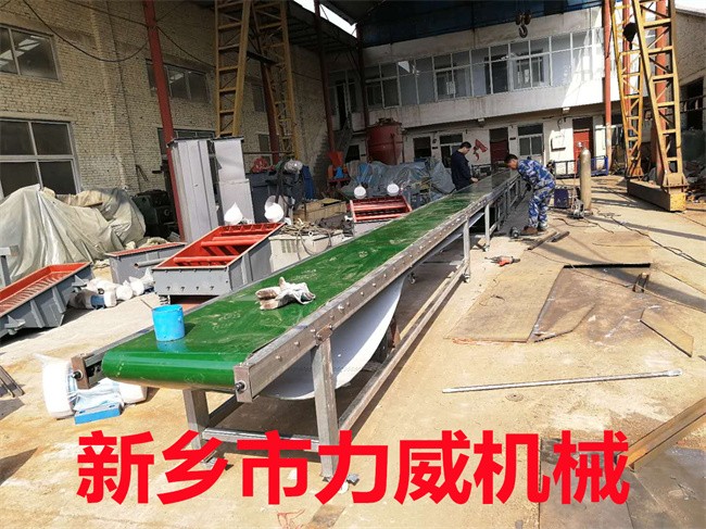 各種新鮮水果皮帶輸送機電子零件向上輸送皮帶機