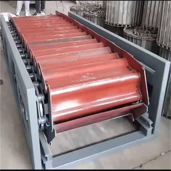 石膏塊鱗板輸送機耐磨型LB1800鏈板輸送機