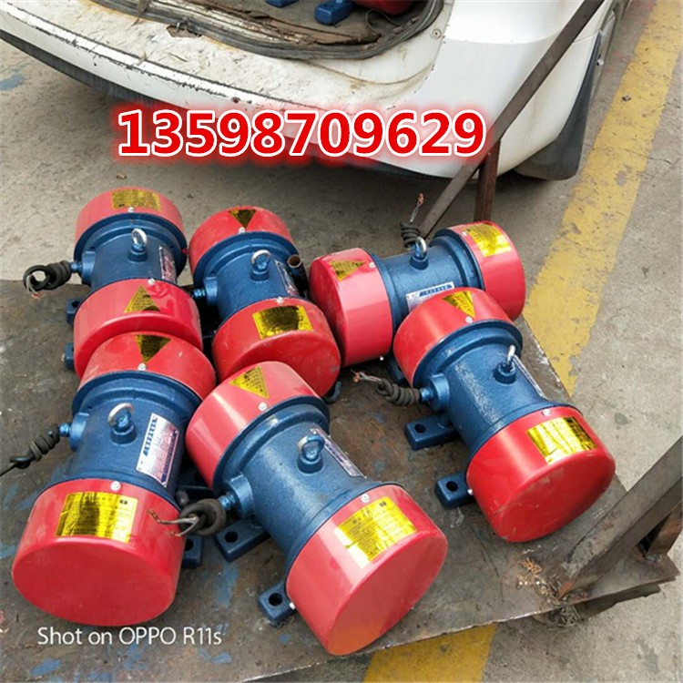 			 小型振動器0.25KW粉塵防爆振動電機			 