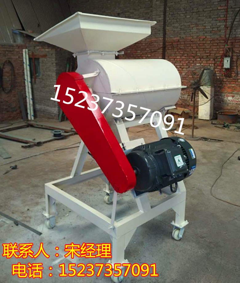 批發高粱米破碎機 高粱小型脫粒機 不同型號紅纓子破碎機