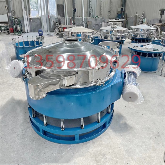 金屬粉除雜直徑800輕型振動篩白糖面粉不銹鋼直排篩