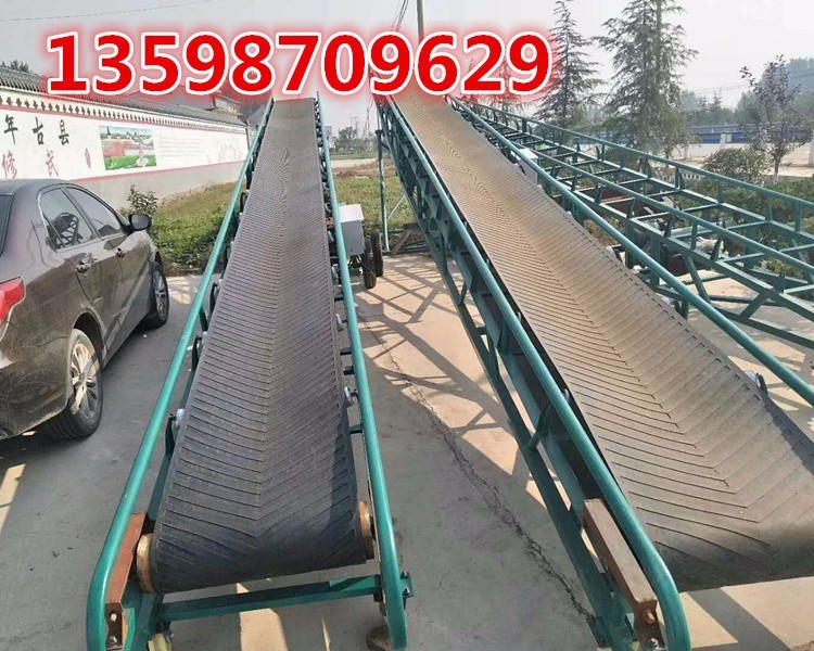 			 土石輸送帶碎石料運(yùn)輸設(shè)備大型皮帶輸送機(jī)生產(chǎn)廠家			 