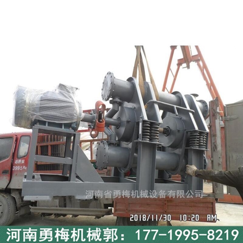 牡蠣殼磨粉機 礦石雙筒振動磨機 鐵粉磨機