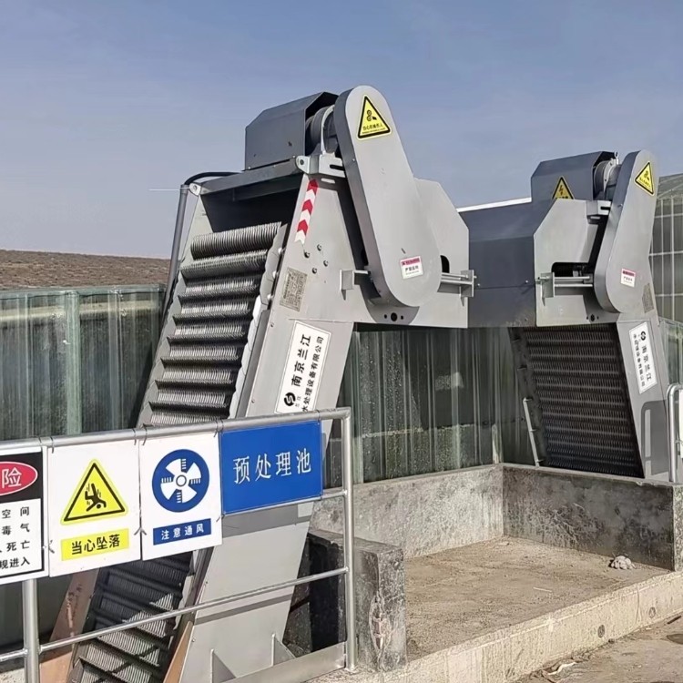 回轉式機械格柵機 反撈式耙式格柵機