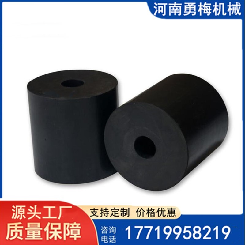 高頻篩緩沖減震塊 圓柱型橡膠彈簧 復合螺旋彈簧 