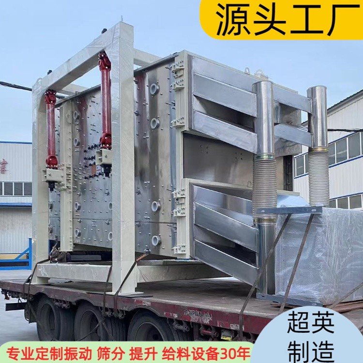 漢江 化工粉電動(dòng)篩 方形搖擺篩 不銹鋼材質(zhì)