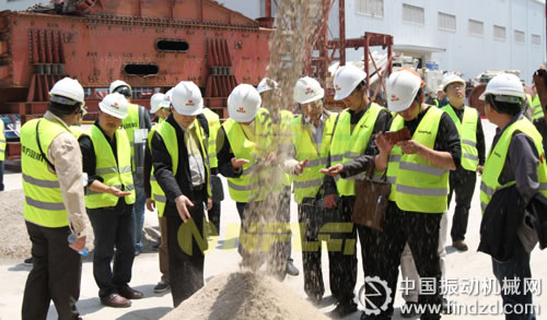 南方路機破碎整形制砂設備技術培訓及現場觀摩會