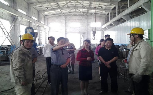 鶴壁市委常委、統(tǒng)戰(zhàn)部長于燕蒞臨太行全利重工調研工作