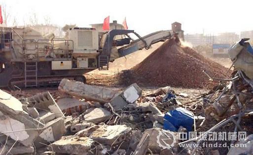 特雷克斯南方路機產(chǎn)品廣泛服務(wù)于中國建筑垃圾資源化利用