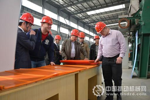 俄羅斯客戶一行至湖北鑫鷹環保科技股份有限公司參觀考察