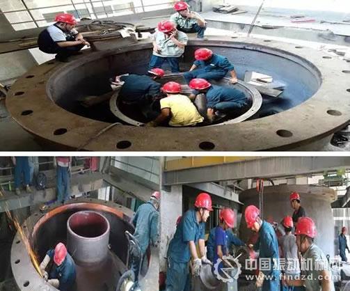 大紅山選礦旋回破碎機大修工作順利完成