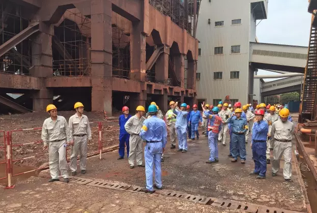 寶鋼破碎篩分項目工程獲二季度寶鋼安全文明標化工地