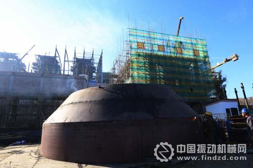 建設中的萬隆熱力供應有限公司熱電聯產項目