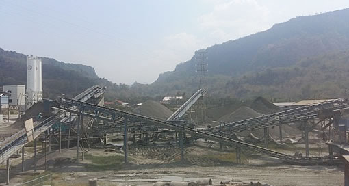 圖二佳蒂格迪水電站200TPH砂石系統