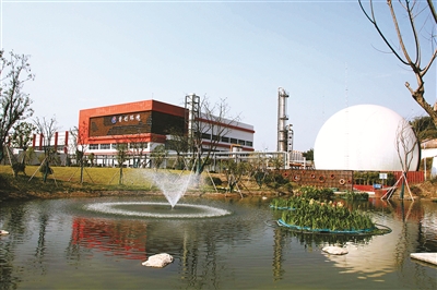▲寧波市廚余垃圾處理廠內景。
