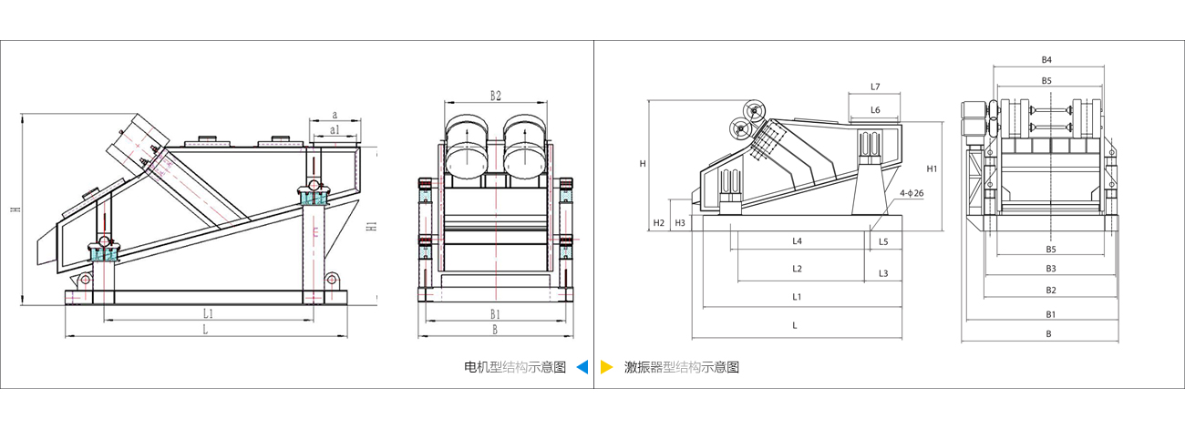 *重型振動篩設計圖紙